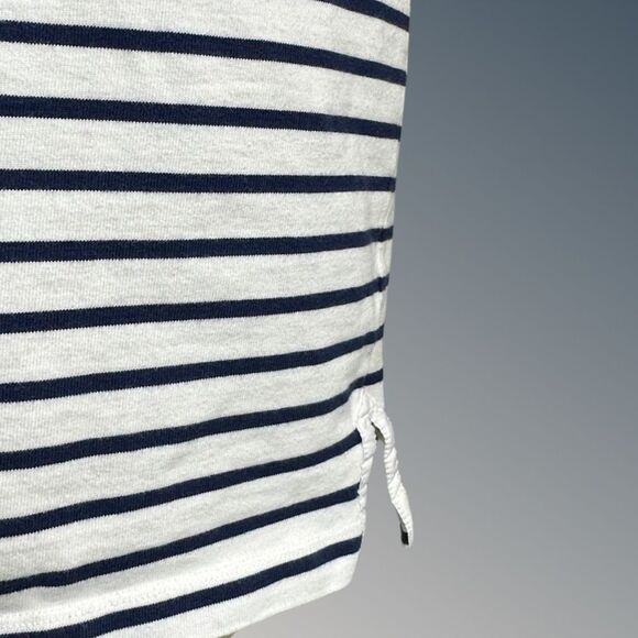Vineyard Vines Womens Dress Sz M 100% Cotton Stripes Nautical Coastal Casual - Picture 4 of 9
